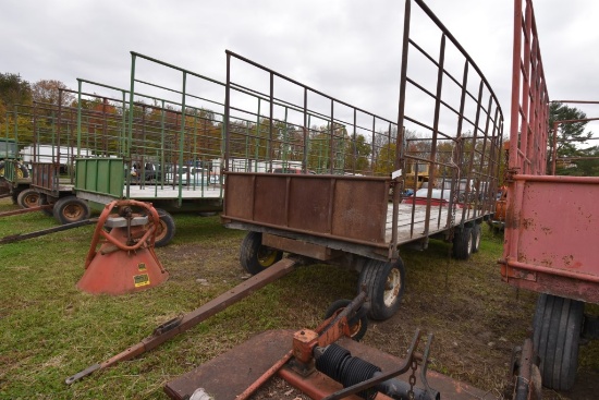 Bale King 21' Metal Hay Wagon