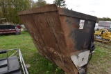 Side Shooter Telehandler Hook up Dispenser Bucket