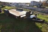 2019 Pequea Tilt deck Equipment Trailer