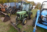 John Deere 750 Tractor with Snow Plow