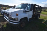 2008 GMC C5500 Stake Body Truck