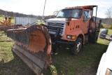 2001 Sterling Dump Truck With Plow