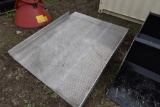 Diamond Plate Dock Ramp