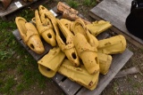 Pallet of Heavy construction Bucket Teeth
