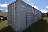 40' Three Door Shipping Container