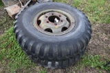 2 BF Goodrich 11.00-20 Tires on 6 Lug Rims