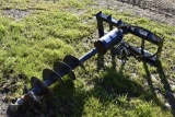 JCT Quick Attach Post Hole Digger with 12
