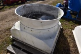 5' x 5' Poly Barn Fan With Electric Motor With Shield and Louver