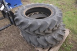 Pair of goodyear 13.6-28 Tractor Tires