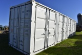 40' Five Door Shipping Container