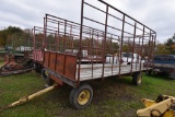 Bale King 18' Metal Hay Wagon
