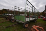 Bale King 21' Metal Hay Wagon