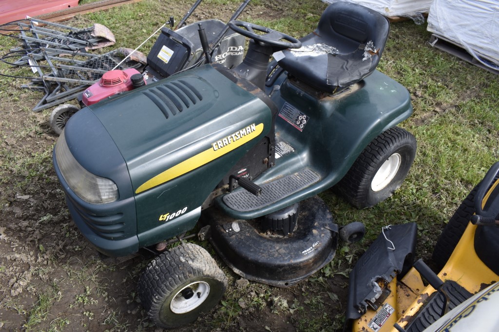 2000 craftsman lt1000 deals