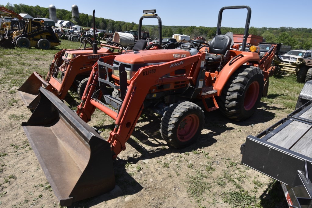 Kioti DK35 Loader Backhoe Tractor Proxibid