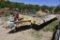1987 Eagar Beaver 22' Deck Over Trailer