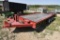 22' Red Equipment Trailer
