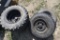 4 ATV Tires on 4 Lug Rims