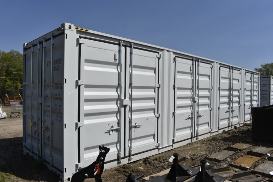 40' 5 Door Shipping Container