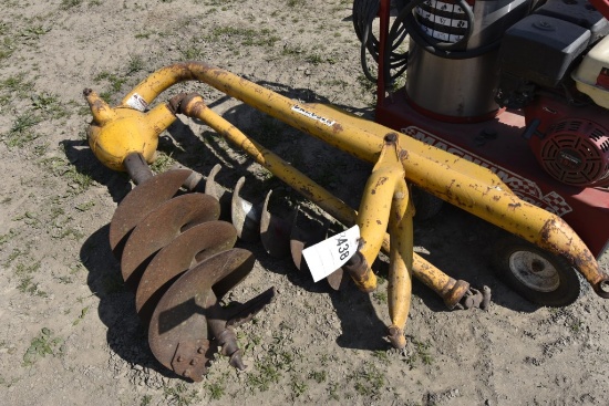 Danuser 3 Point Post Hole Digger with 18" Auger Bit