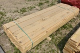 57 Pieces of 10' Sections of Rough Cut Lumber