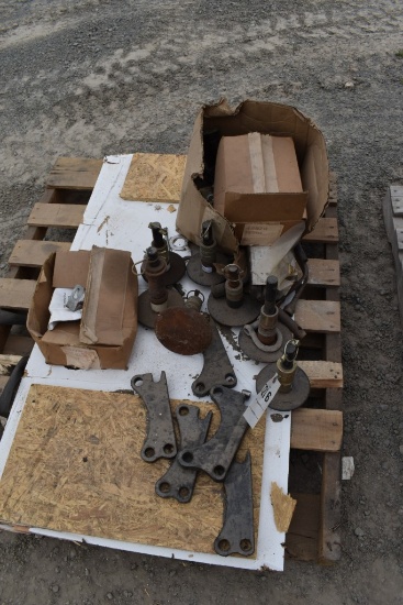 Pallet of Misc Snowplow Parts