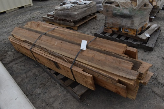 Group of Rough Cut Lumber