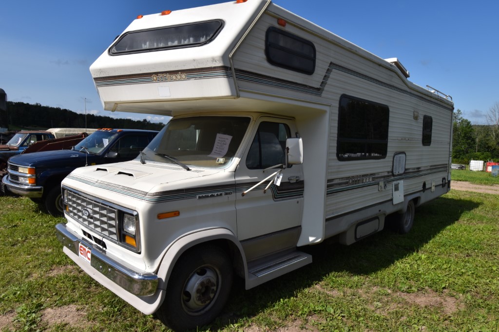 1987 El Dorado Mirada Camper on Ford Econoline | Proxibid
