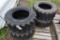 Set of 4 Forerunner 12-16.5 Skid Steer Tires