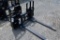 Quick Attach Skid Steer Pallet Forks with 48