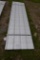 30 Pieces of 12' Sections of Galvanized Corrugated Metal Paneling