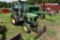 John Deere 750 Tractor with Snow Plow