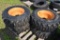 Set of 4 Forerunner 12-16.5 Tires on 8 Lug Rims