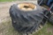 Pair of 18.4-26 Tires on 10 Lug Rims