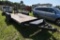 2015 Pequea Bumper Pull Equipment Trailer