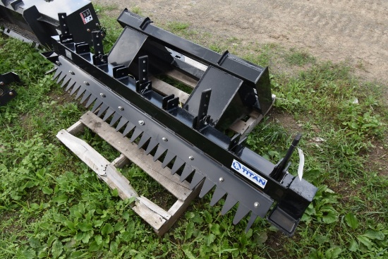 Titan 84" Quick Attach Ripper and Soil Leveler