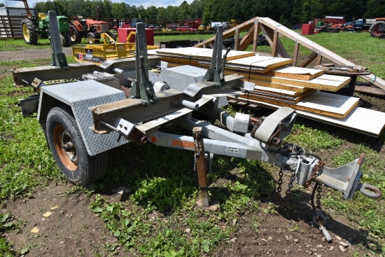 Telephone Pole Hauling Trailer