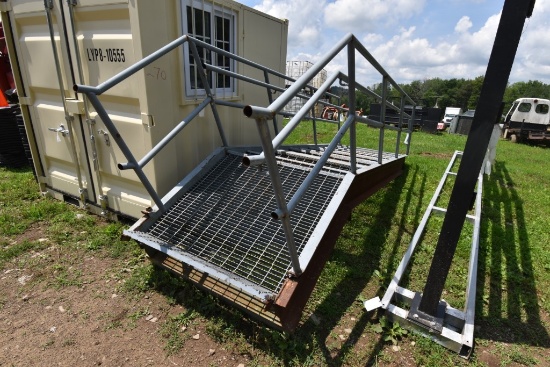 12 Step Set of Warehouse Stairs