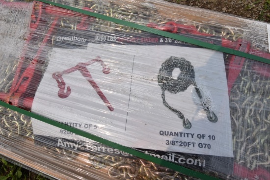 Great Bear 15 Piece 3/8" Chain and Binder Set