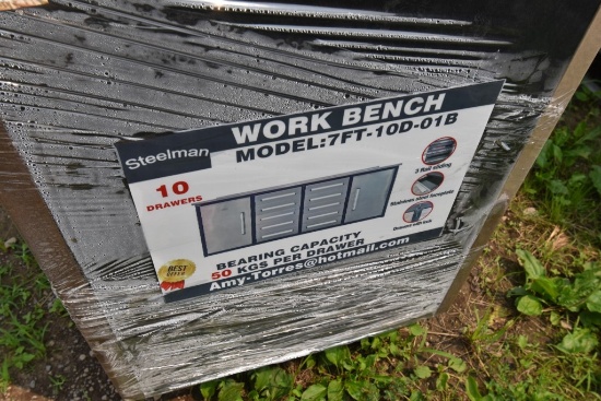 Steelman 10 Drawer Work Bench Tool Box