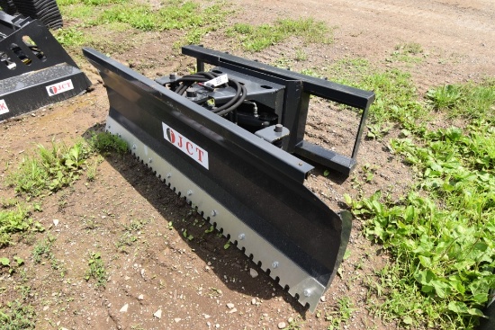JCT Quick Attach 72" Power Angle Dozer Blade