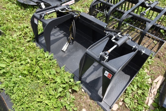JCT Quick Attach 72" Grapple Bucket