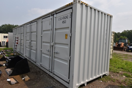 40' 5 Door Shipping Container