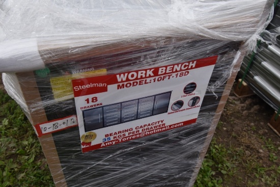 Steelman 18 Drawer Work Bench Tool Box