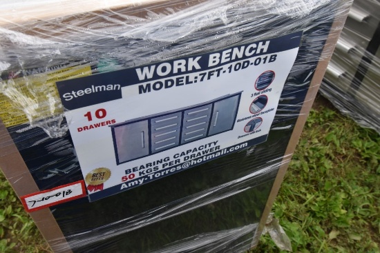 Steelman 10 Drawer Work Bench Tool Box