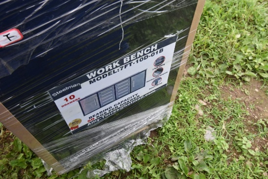 Steelman 10 Drawer Work Bench Tool Box
