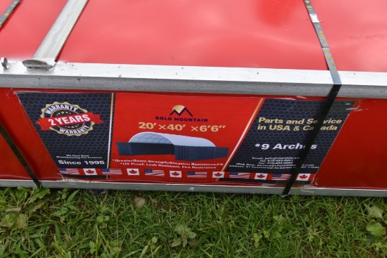 Gold Mountain 20' x 40' 6.6' Container Top Temporary Building