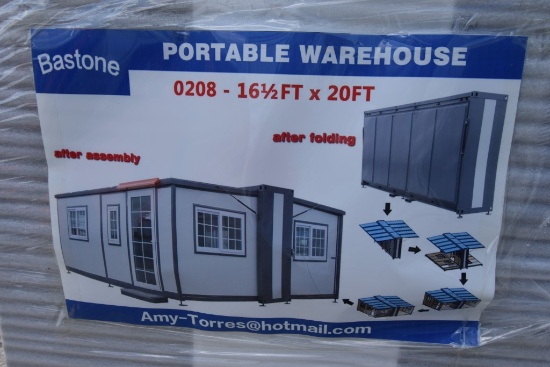 Bastone Portable Warehouse Fold Out Building