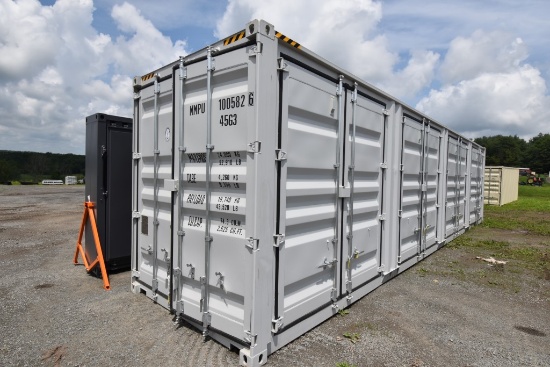 40' 5 Door Shipping Container