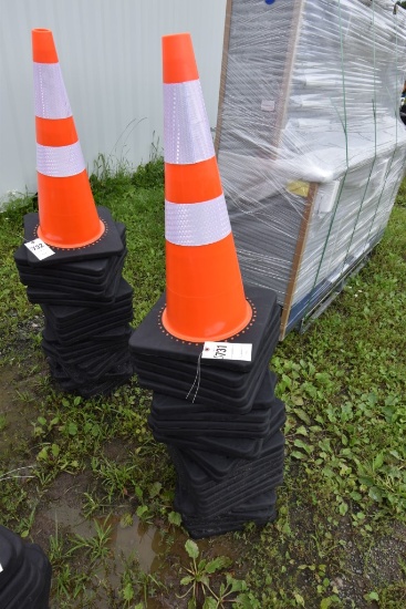 25 Construction Cones SOLD TIMES THE QUANTITY