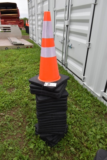 25 Construction Cones SOLD TIMES THE QUANTITY